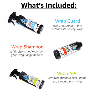 vinyl wrap and ppf care kit