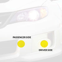 Fog Light Tint Overlays | 2008-2014 WRX STI Impreza