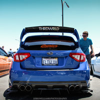 Red Tail Light Tint Overlays w/ Custom Cutouts