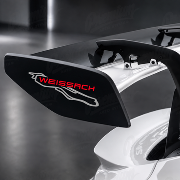 Porsche Weissach Spoiler Decal Set - Non "RS"
