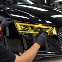 2016–2024 Audi R8 Yellow Headlight PPF Pre-Cut Protection Film Kit