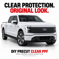 2022–2024 Ford F-150 Lightning Full Front PPF Kit | DIY Precut Clear Paint Protection Film
