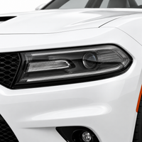 2015–2022 Dodge Charger Headlight Tint PPF Kit – Clear or Smoked | VOIR 8 Mil