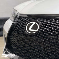 Front Vinyl Emblem Vinyl Overlay - All Colors | Lexus  