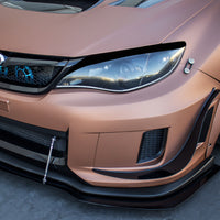 Headlight Wicked Eyelid Vinyl Overlay | 2008-2014 Subaru WRX STI
