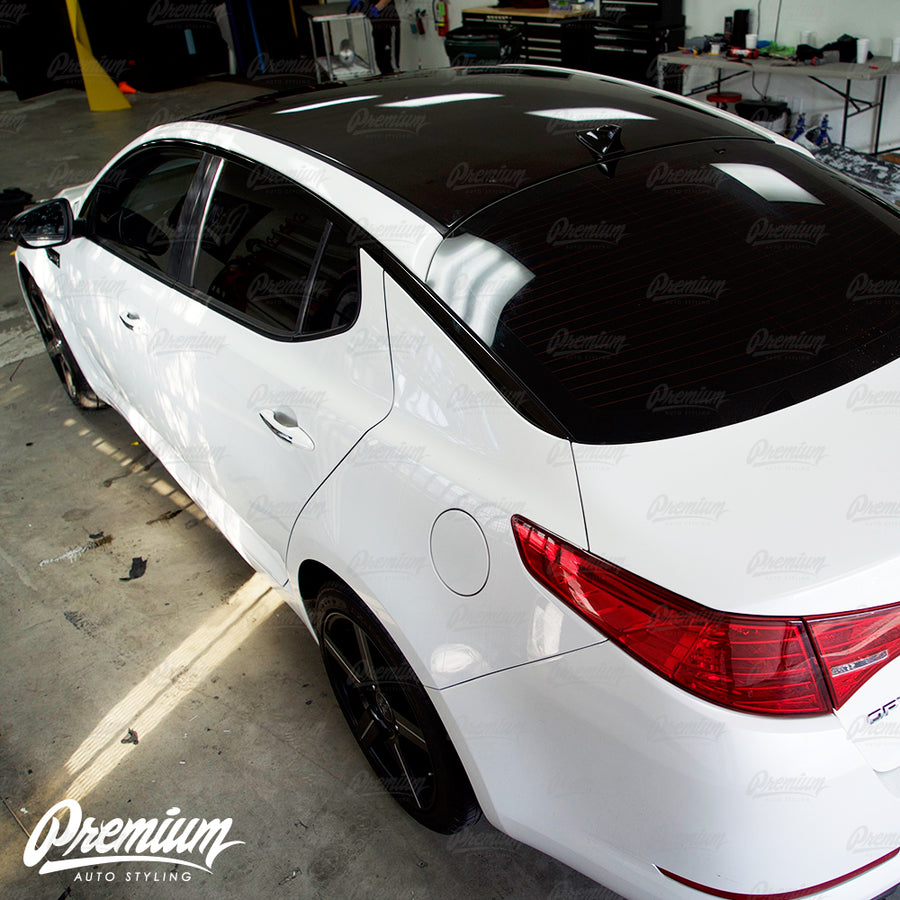 Window Trim Chrome Delete Kit - Gloss Black Vinyl Trim Roll | Kia Optima 2010-2015
