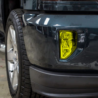 Fog Light Yellow Tint Overlay | Chevy Silverado 2016-2018