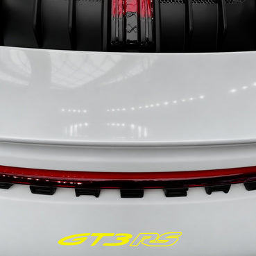 2023–2026 Porsche 911 GT3 RS (992) Rear Bumper Replacement Decal | OEM-Style Pre-Cut Vinyl