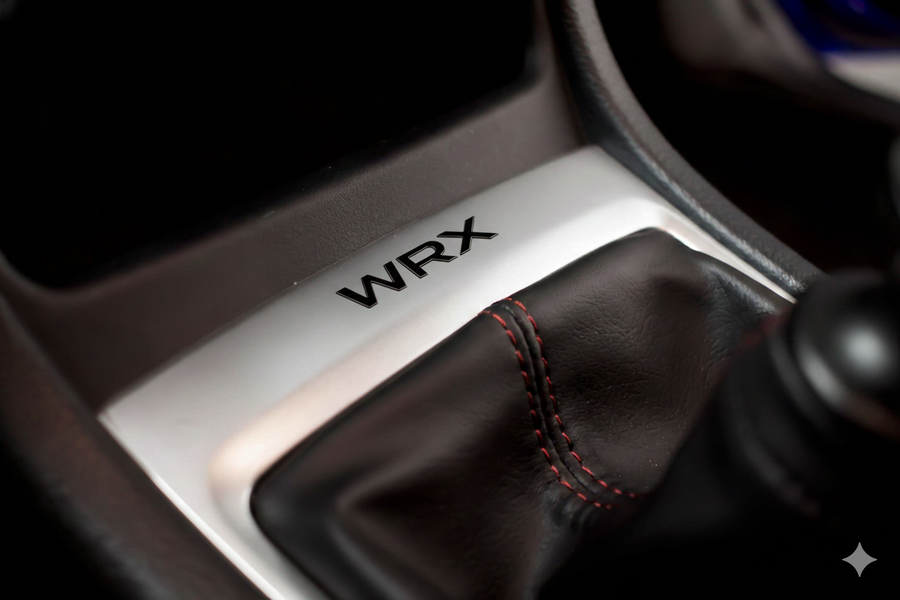 WRX Logo Shifter Trim Inlay ( Choose Your Color ) | 2015-2021 Subaru WRX