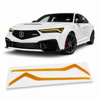 2023–2026 Acura Integra / Type S DRL Tint Overlays – Amber or Yellow