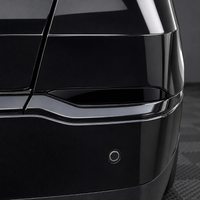 2022–2026 Acura MDX Smoked Rear Bumper Reflector Overlays | Gloss Black & Smoked Tint