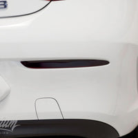 Smoked Rear Bumper Reflector Overlays | 2015-2018 C-Class Coupe / Convertible