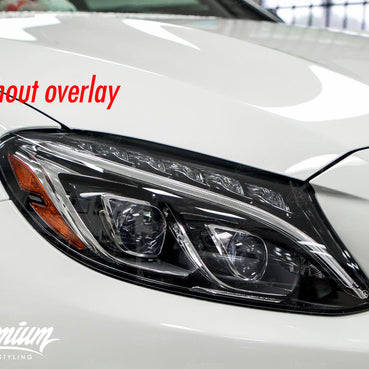 2015-2018 Mercedes Benz C63 Headlight Amber Delete