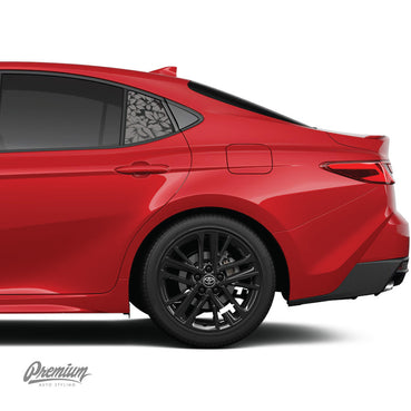 Floral Quarter Window DECAL | 2025+ Toyota Camry