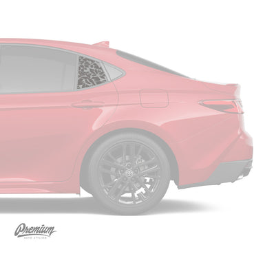 Floral Quarter Window DECAL | 2025+ Toyota Camry