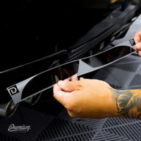 Rear Bumper Reflector Tint Pre-cut Overlays | 2025+ Toyota Camry