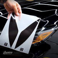 Headlight Amber Delete Pre-cut Overlays | 2025 Toyota Camry