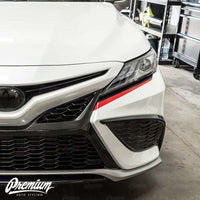 Lower Headlight  Accent Overlays - Select Color | 2021-2024 Toyota Camry SE / XSE