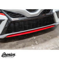 Front Lip Pre-Cut Vinyl Overlay - Select Color | 2021-2024 Toyota Camry SE / XSE