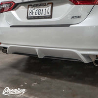 Carbon Fiber Diffuser Pre-Cut Vinyl Accent Overlays | 2018-2024 Toyota Camry SE / XSE