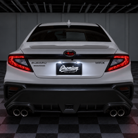 Crimson Cathedral Illuminated Filigree Taillight Overlays | 2022-2026 Subaru WRX
