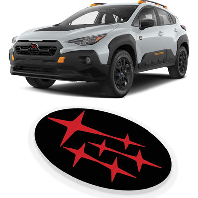 Emblem Overlay (Choose Your Color Combo) | 2024+ Subaru Crosstrek