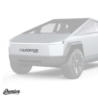 Cybertruck Front Decal ’Foundation’ | 2024 Cybertruck