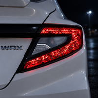 Crimson Cathedral Illuminated Filigree Taillight Overlays | 2022-2026 Subaru WRX
