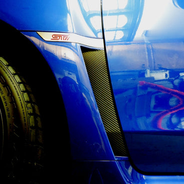 subaru wrx sti fender accent overlay
