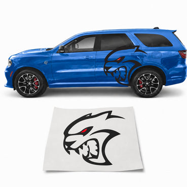 Dodge Hellcat Side Decal Kit — Challenger, Charger & Durango