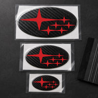 2022-2026 Subaru WRX | Emblem Overlay Set Front,Rear,& Steering Wheel (Choose Your Color)