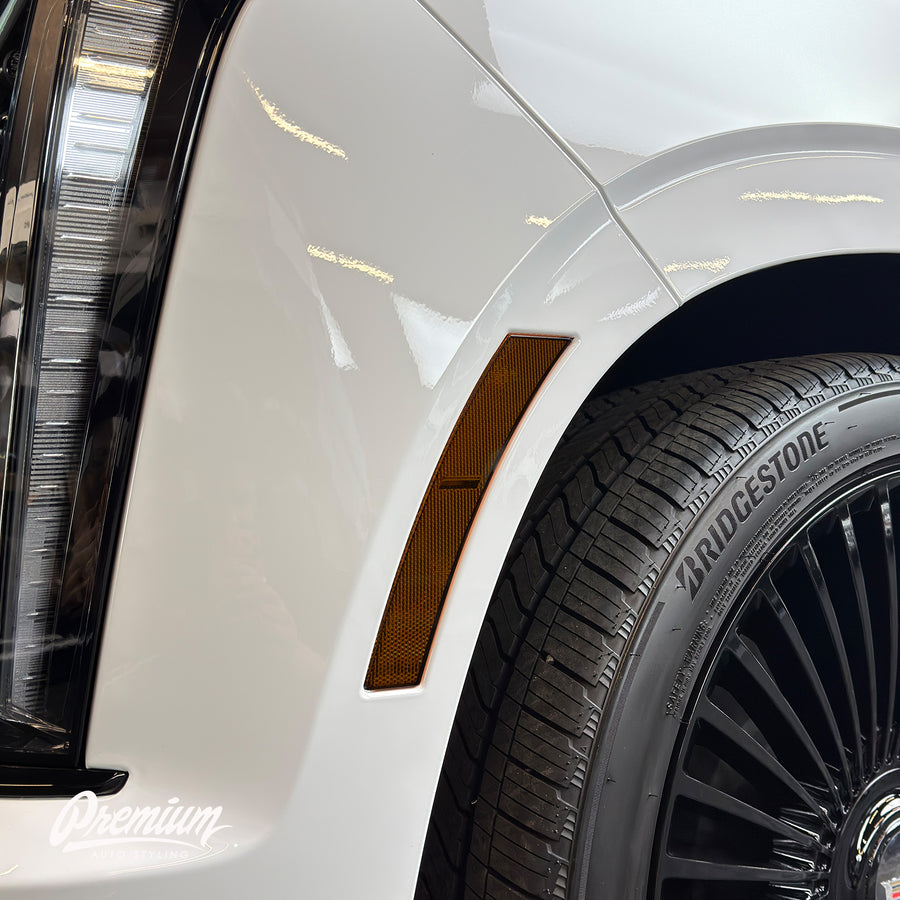 Front Side Marker Tint Vinyl Overlays | 2025+ Cadillac Escalade