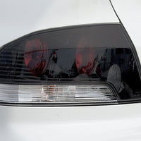 Smoked Tail Light with Turn Signal Cut Out Overlays | 2006 - 2007 Mitsubishi Evolution IX  / EVO 9