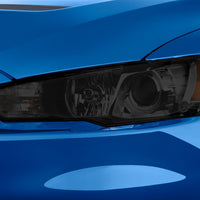 2008 - 2016 Evolution X Smoked Headlight Tint Kit