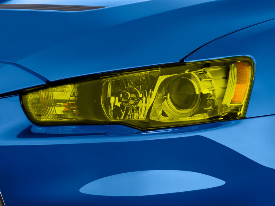 Yellow Headlight Tint Kit  (2008 - 2016 Lancer Evo)