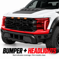 2024–2025 Ford F-150 Raptor Full Front PPF Kit | DIY Precut Clear Paint