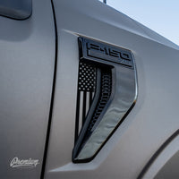 2021 - 2025 F150 Inside Fender Vent Flag DECALs