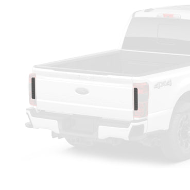 Ford F-250 Smoked Tail Light Tint Overlays