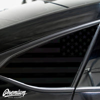 American Flag Quarter Window DECAL Set | 2018–2022 Honda Accord