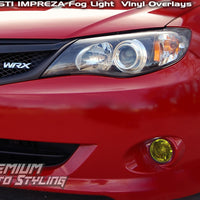 Fog Light Tint Overlays | 2008-2014 WRX STI Impreza