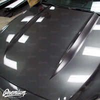 The Coyote Hood Stripe Kit v1 Vinyl Overlay - Multiple Colors Available | Ford Mustang (2015-2017)