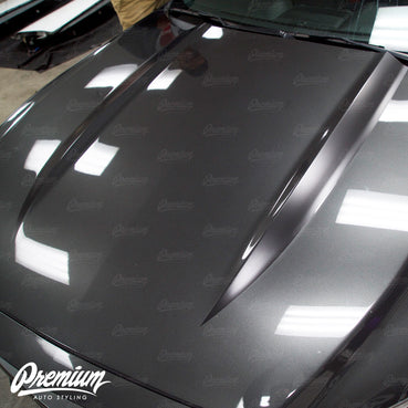 2015-2017 Ford Mustang Hood Stripe Kit The Coyote V1 Vinyl Overlay