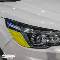 Headlight Amber Delete Overlay - Smoke Tint | 2019-2021 Subaru Forester