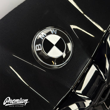 G90 Series Blackout Badge Emblem Vinyl Overlays