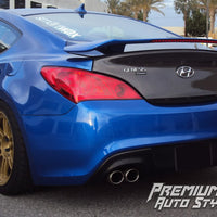 Tail Light Red Out Overlay - Red Tint | 2009-2012 Genesis Coupe