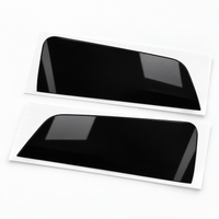 2009–2016 Nissan GT-R R35 Rear Bumper Exhaust Guard Vinyl Overlays | Pre-Cut Pair