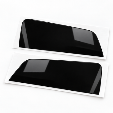 2009–2016 Nissan GT-R R35 Rear Bumper Exhaust Guard Vinyl Overlays | Pre-Cut Pair