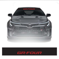 GR-Four Windshield Banner - Universal Fit