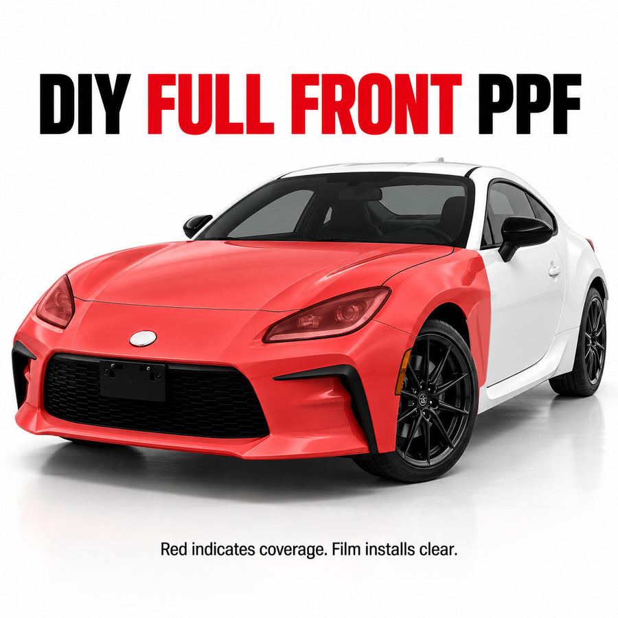 2022–2026 Toyota GR86 Full Front PPF Kit | DIY Precut Clear Paint Protection Film