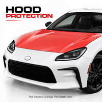 2022–2026 Toyota GR86 Full Front PPF Kit | DIY Precut Clear Paint Protection Film